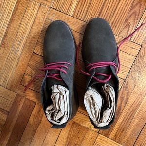 Cole Haan Charles Chukka II Olive Suede Size 10